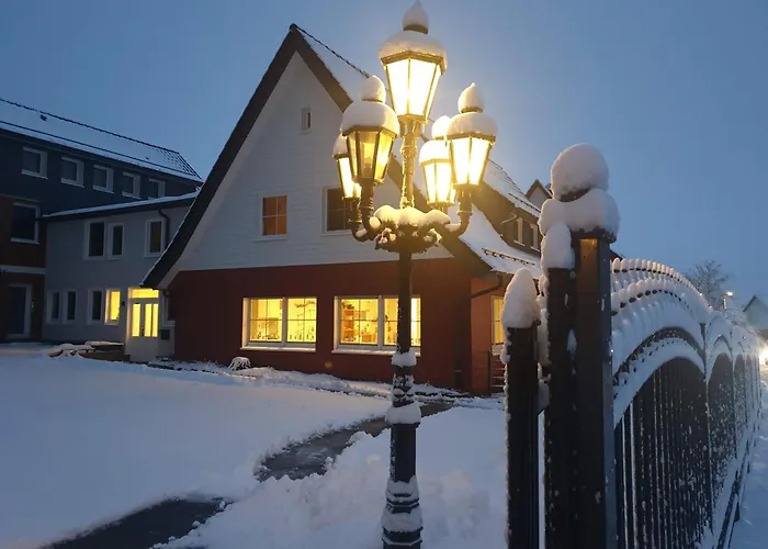 Fewo Winter In Der Villa Waldrand Mit Zwei Balkonen